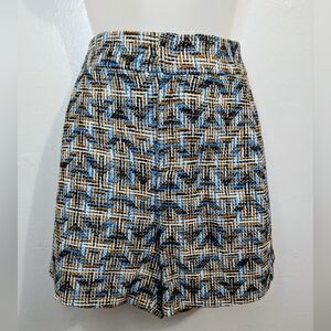 Derek Lam 10 Crosby Plaid Preppy Academia Quiet Luxury Coastal Classic Shorts 6